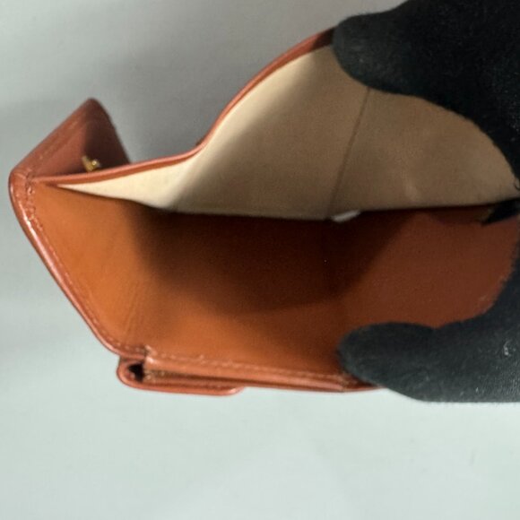 Vintage Coach Tan Leather Small Wallet - Picture 10 of 13